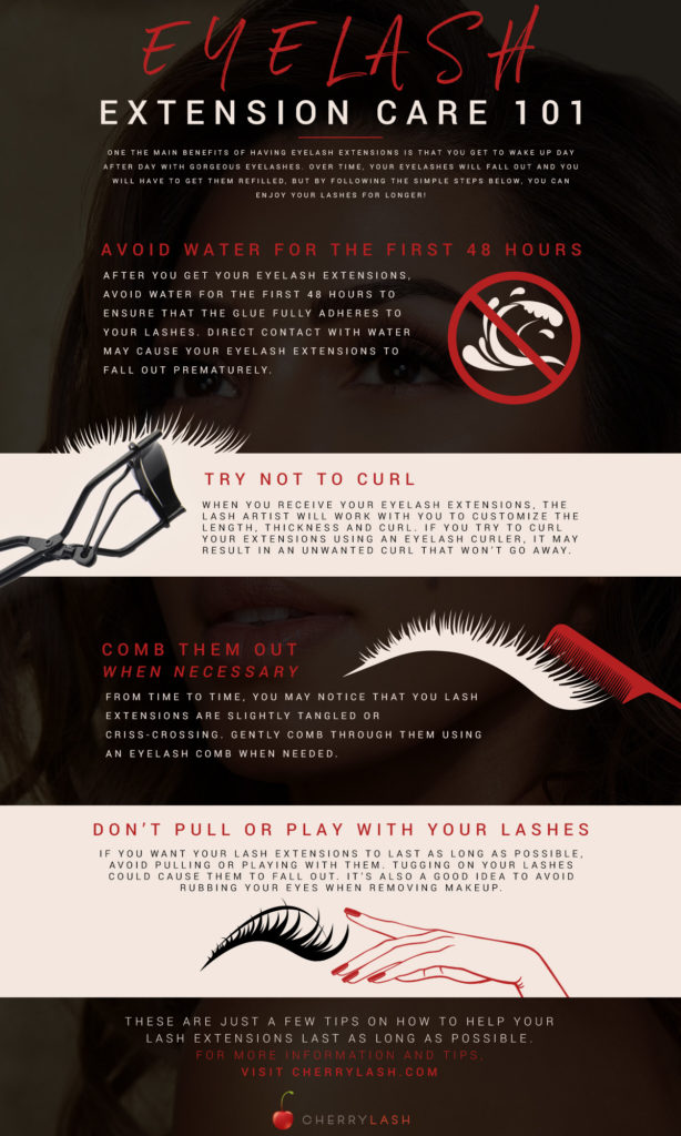 Eyelash Extension Care